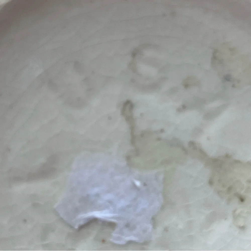 Vintage Blue Fire King Teacup Set with Floral Vase - Picture 2 of 5